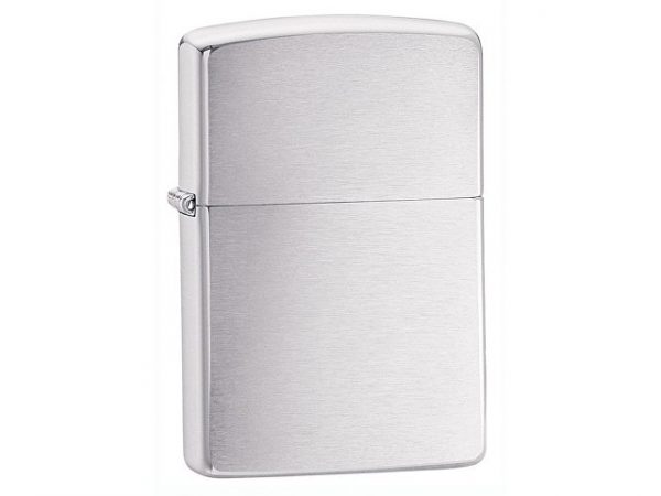 Зажигалка ZIPPO Classic с покрытием Brushed Chrome