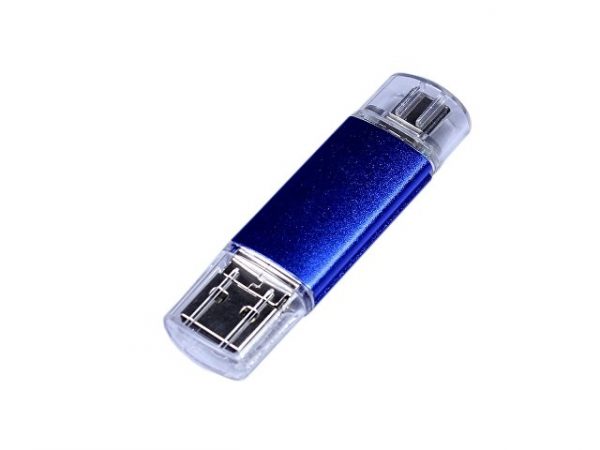 USB 2.0/micro USB/Type-C- флешка на 64 Гб