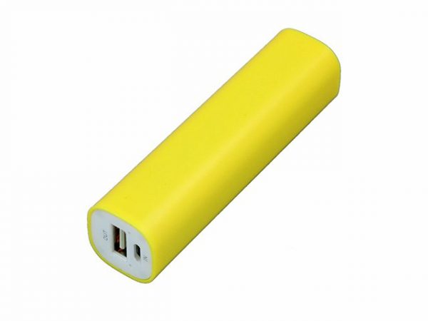 Внешний аккумулятор «Digi» прямоугольной формы, 2600 mAh