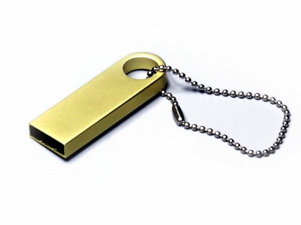 USB 2.0-флешка на 4 Гб с мини чипом и круглым отверстием