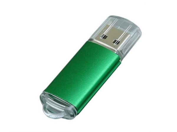 USB 2.0- флешка на 16 Гб с прозрачным колпачком