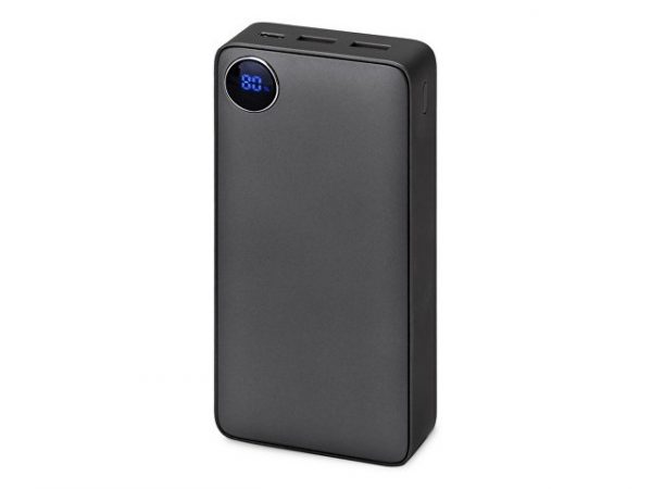 Внешний аккумулятор «Mild Pro» c быстрой зарядкой QC/PD, металлик soft-touch, 20 000 mAh